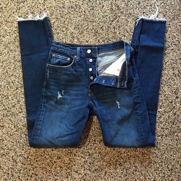 Levi's Denim - 501 High Rise Levis Women Jean